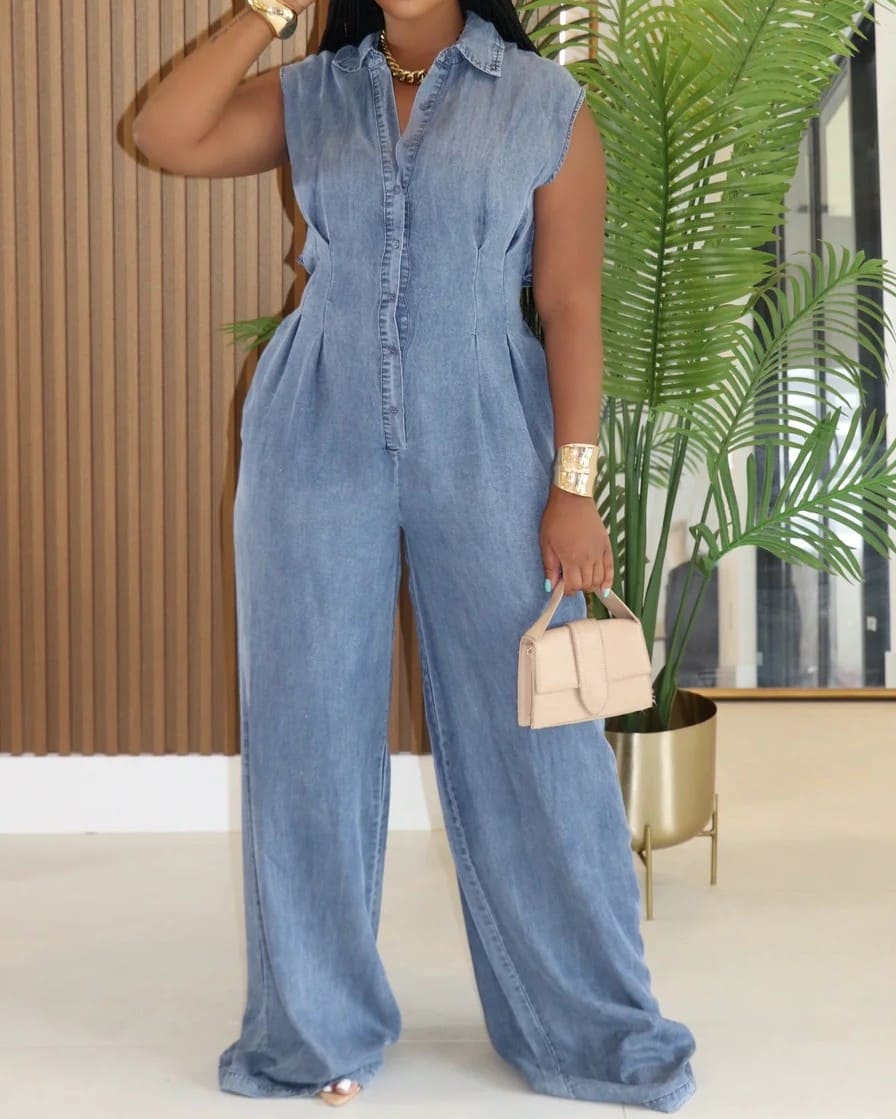 Denim Jumpsuit
