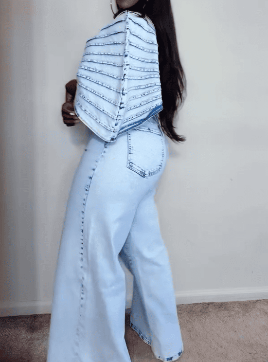 Born To Stand Out Denim Jumpsuit