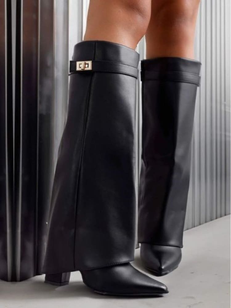 Black Heel Boots