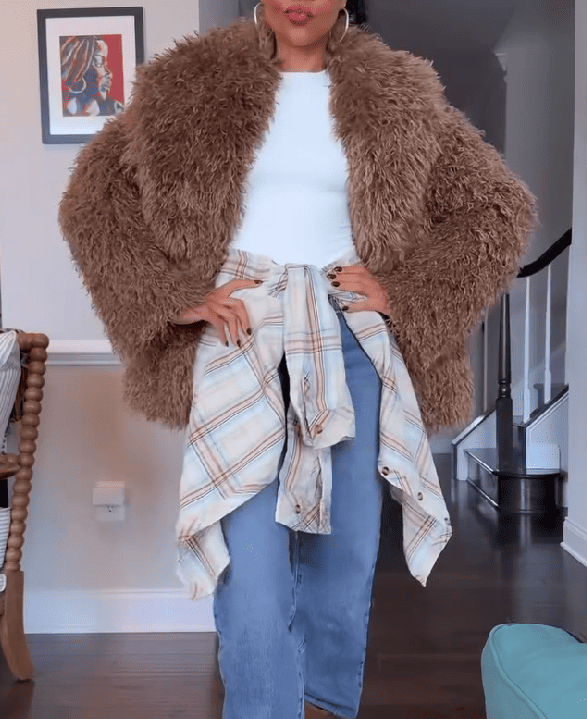 Women's Faux Fur Coat