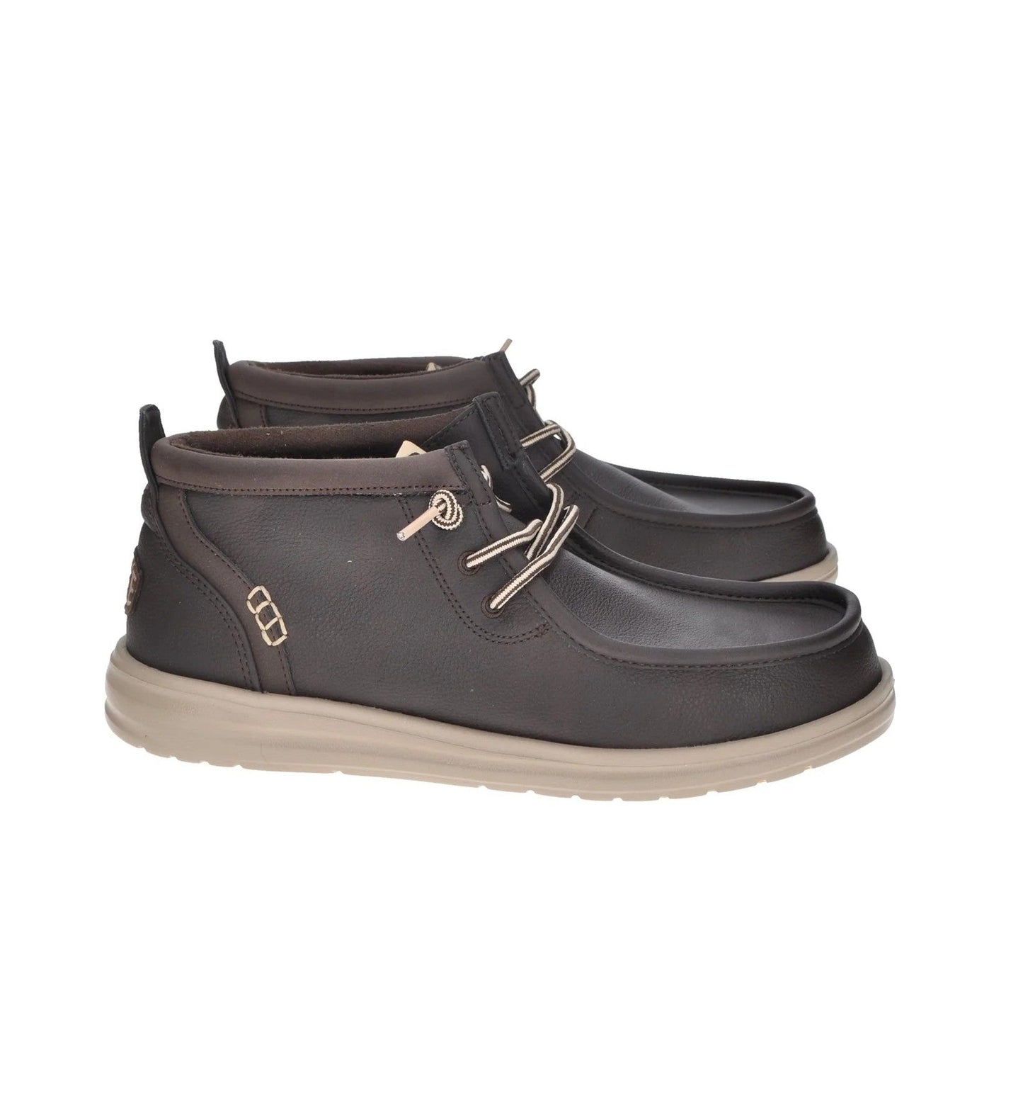 Full Grain Leather Vintage Minimalist Handcrafted Mid-Top Loafers