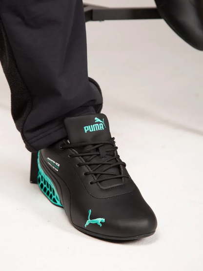 AMG Petronas F1 Air Cushion Racing Leather Sneakers