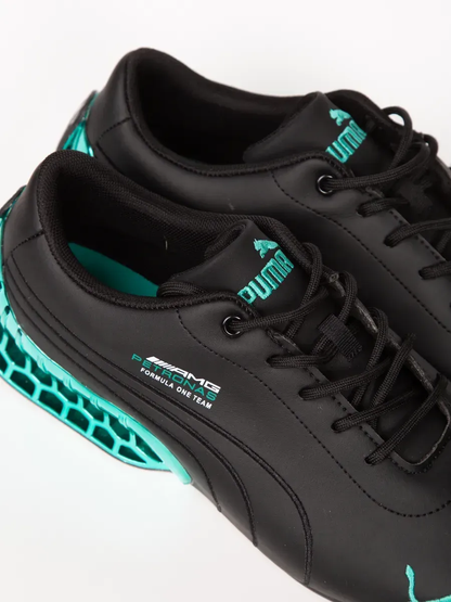 AMG Petronas F1 Air Cushion Racing Leather Sneakers