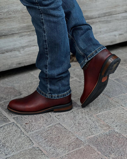 Mens Top Authentic Leather Boots