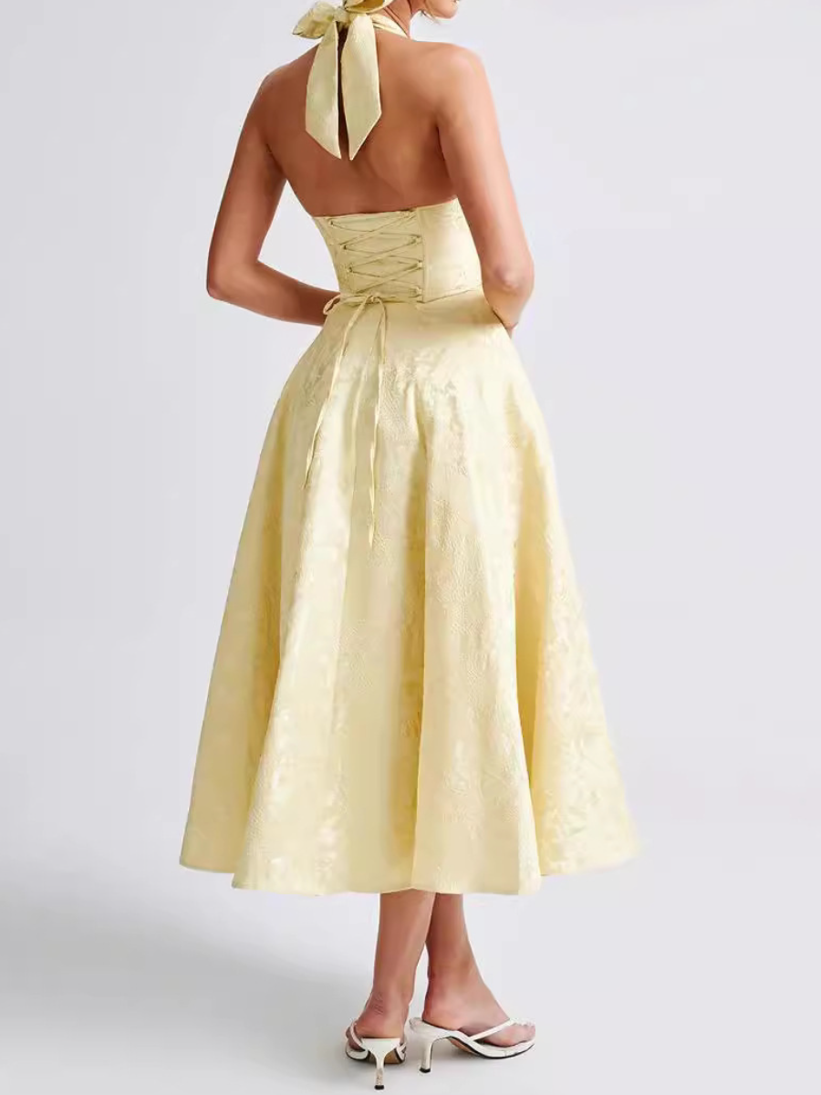Fab Jacquard Dress