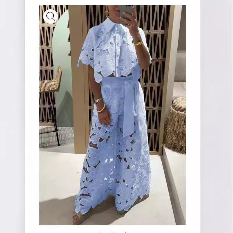 Demure Lace 2pc Set