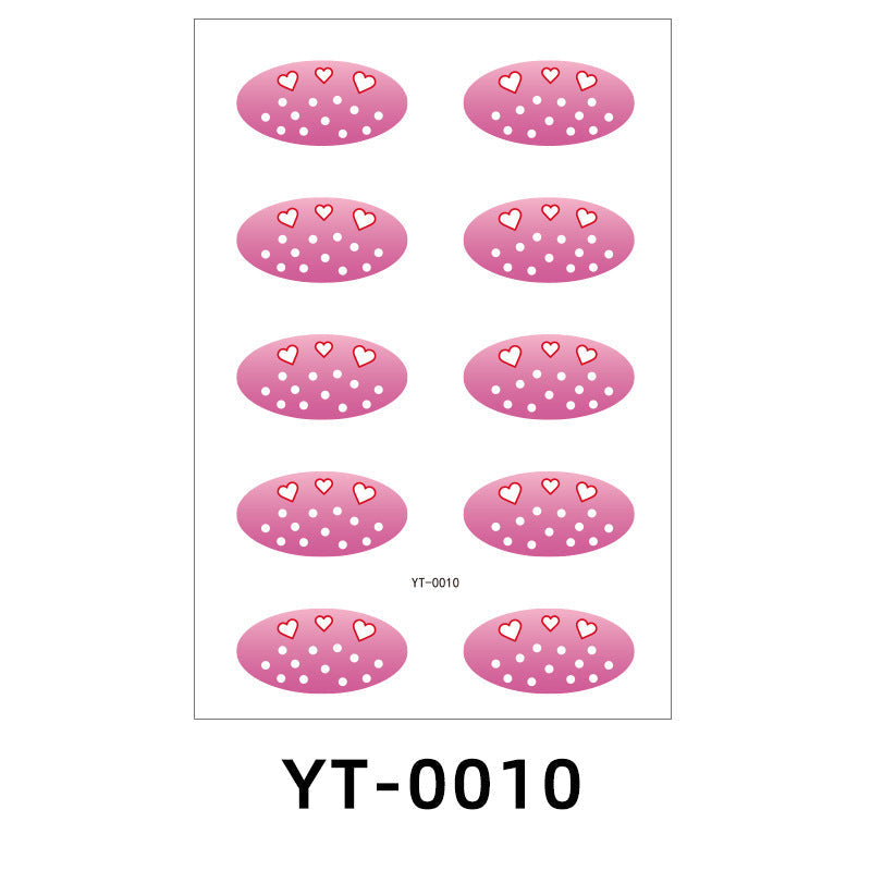Party Eye Makeup Waterproof Sweat-proof Eye Shadow Stickers