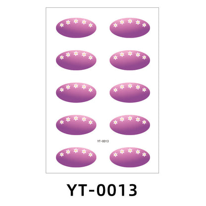 Party Eye Makeup Waterproof Sweat-proof Eye Shadow Stickers