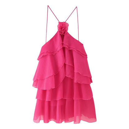 Multi-layer Dress With Ruffles
