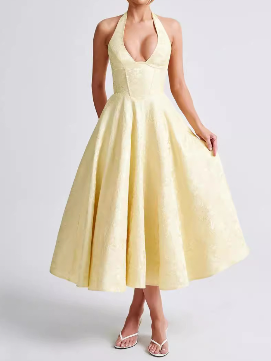 Fab Jacquard Dress