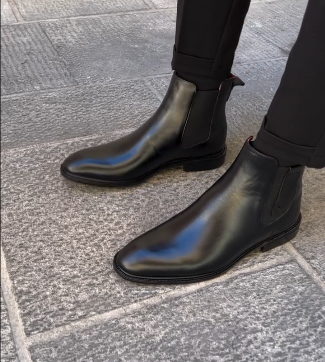 Men's Pointed Leather Shoes