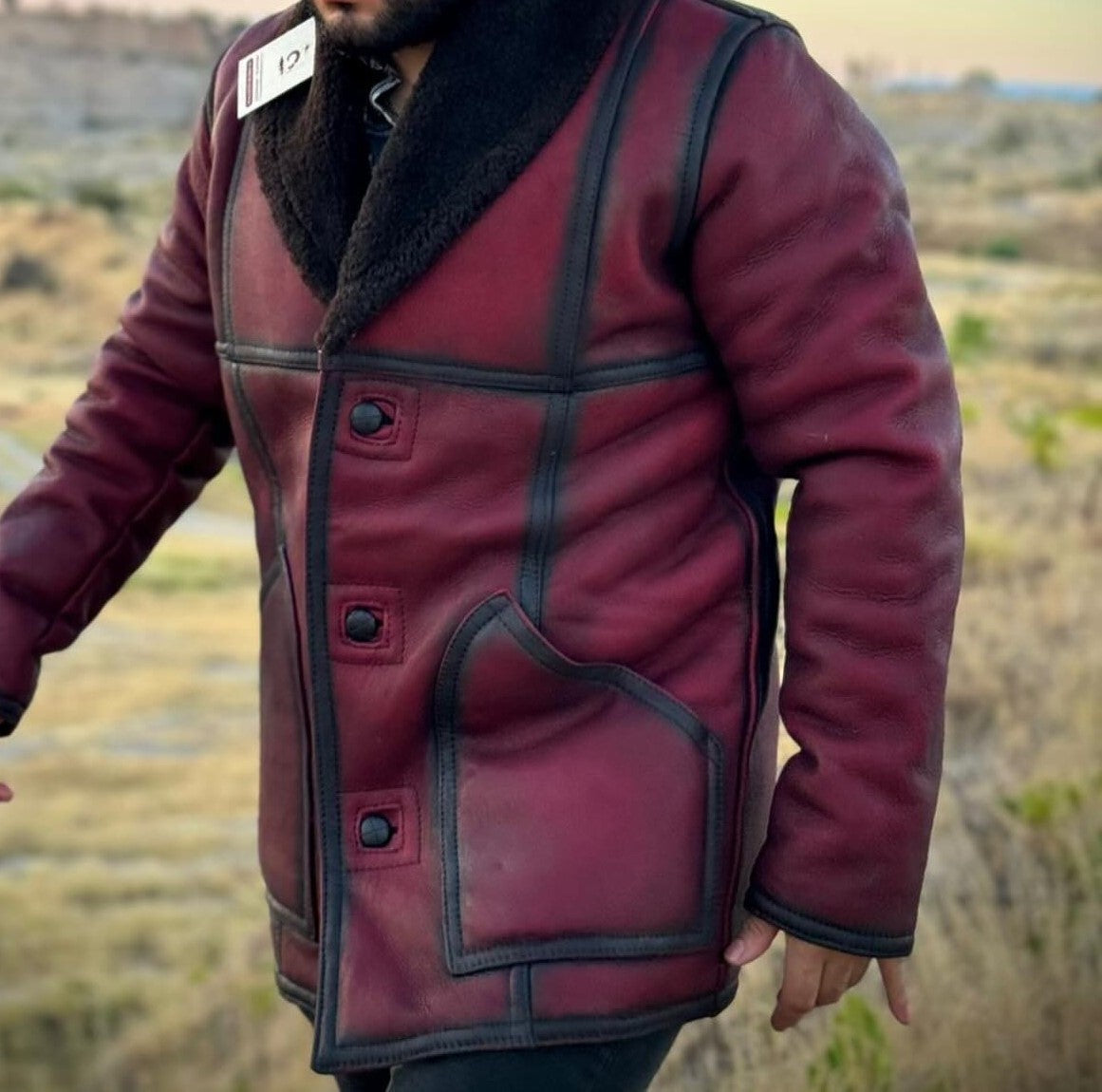 Men's stylish wool jacket