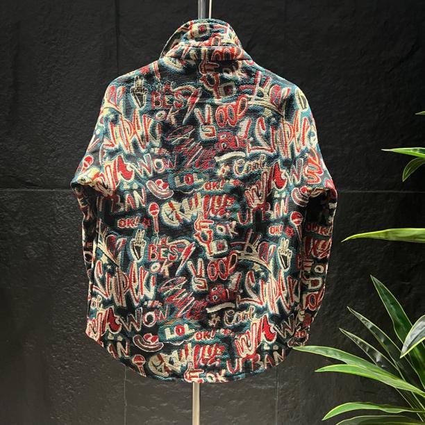Ethnic Jacquard Vintage Jacket