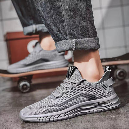 Mesh Low Top Lace Up Sneakers