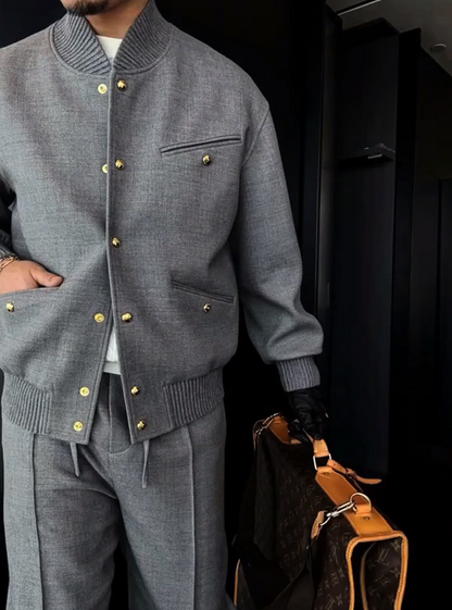 Casual Fashion Jacket Set