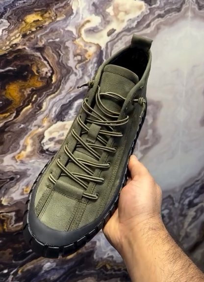 Men's casual lace-up ankle boots