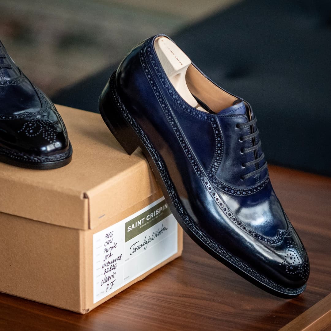 Brogued Oxfords
