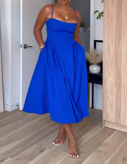 Fit & Flare Midi-Dress