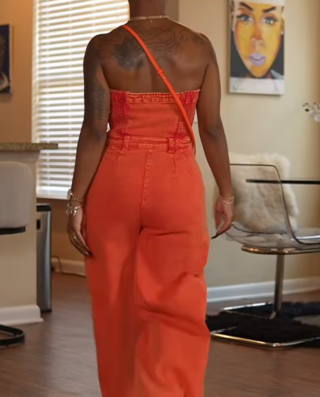 Fashion Denim Jumpsuit