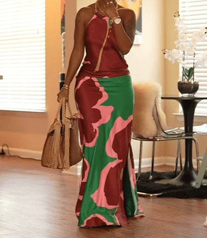 Multicolor bodycon dress
