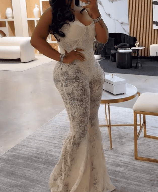 Lace nights jumpsuit