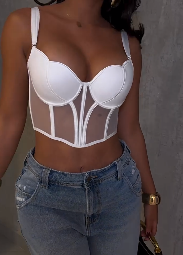 French Sexy Gauze Top