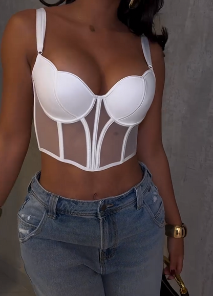 French Sexy Gauze Top