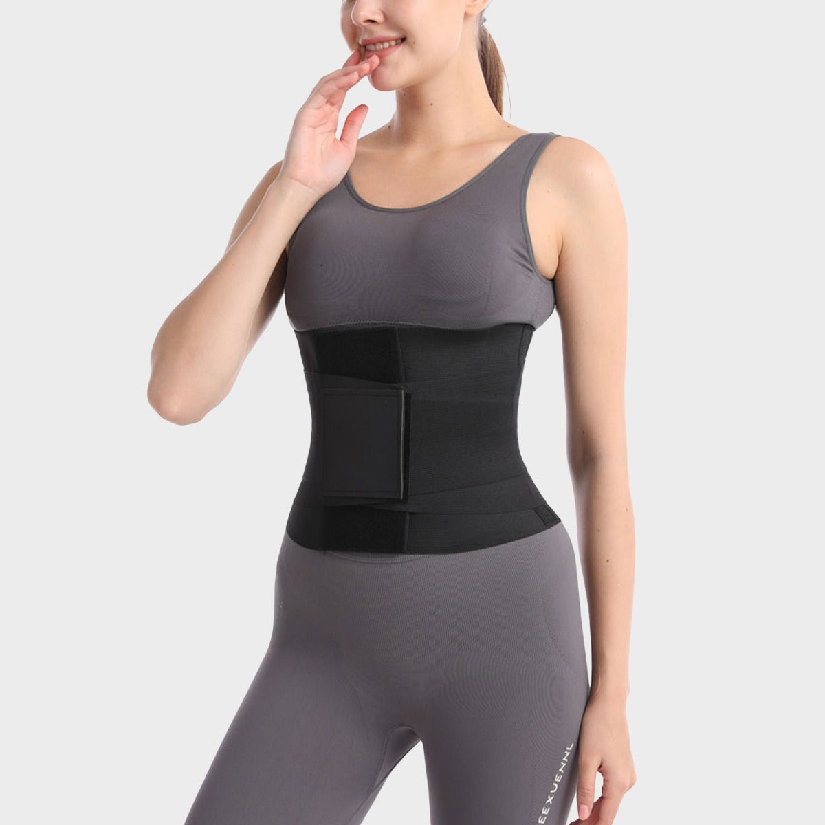 FeelinGirl Belt Waist Cincher Ab Belt Tummy Control Body