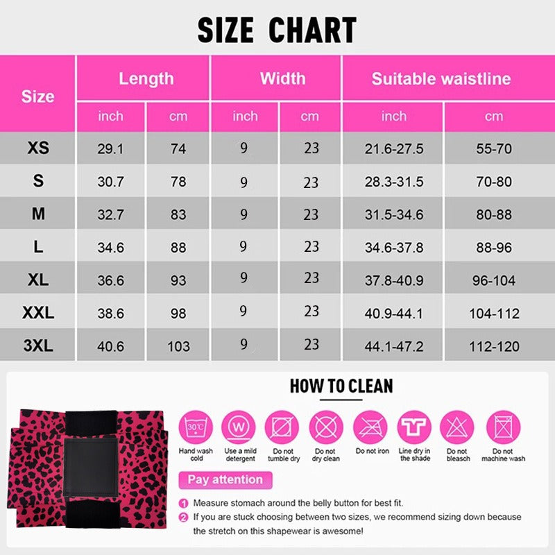 FeelinGirl Belt Waist Cincher Ab Belt Tummy Control Body