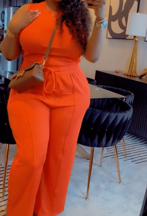 Women's Summer 2-Piece Outfits - Ribbed Knit