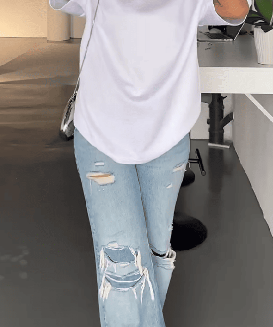 Distressed Jeans