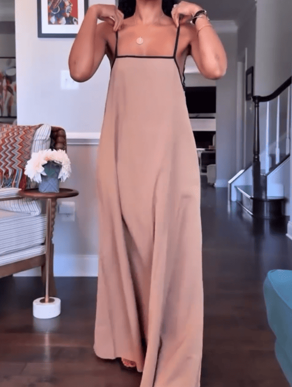 Linen Maxi Dress