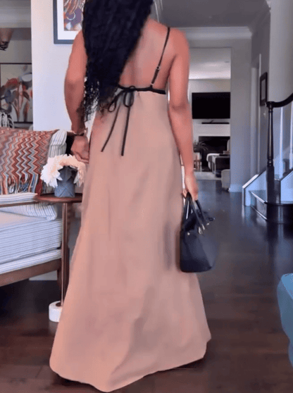 Linen Maxi Dress