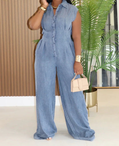 Denim Jumpsuit