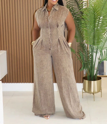 Denim Jumpsuit