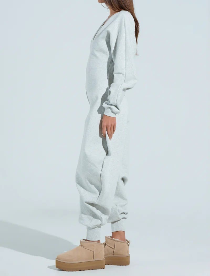 COMFY COZY SWEATSHIRT JUMPSUIT