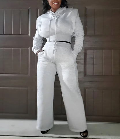 ⏰Limited Time Offer： Grey Sweat Set