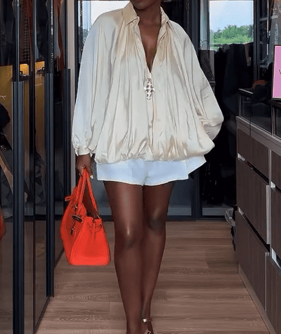 Trendy Beige Jacket