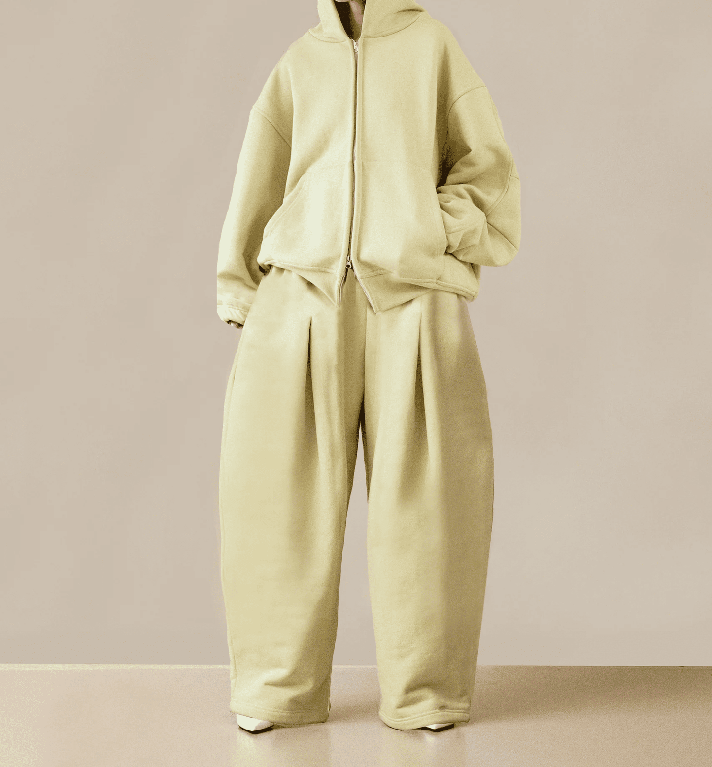 Zip Hoodie and Pants 2pc Set
