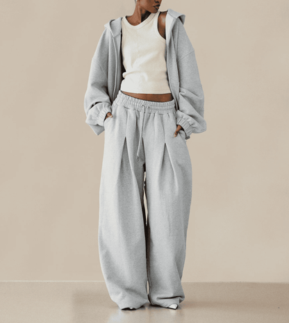 Zip Hoodie and Pants 2pc Set