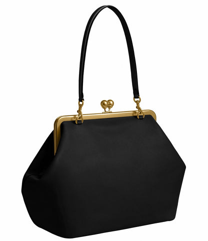 Large Kisslock Frame Bag