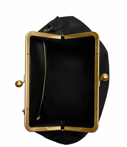 Large Kisslock Frame Bag