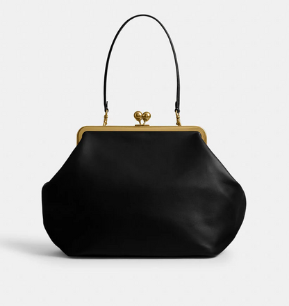 Large Kisslock Frame Bag