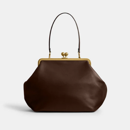 Large Kisslock Frame Bag