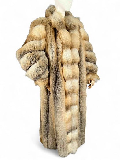Full Length Fox Fur Coat