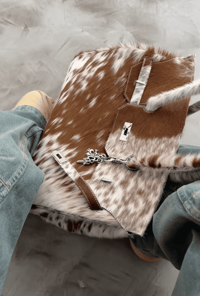 The Cowhide Leather Bag