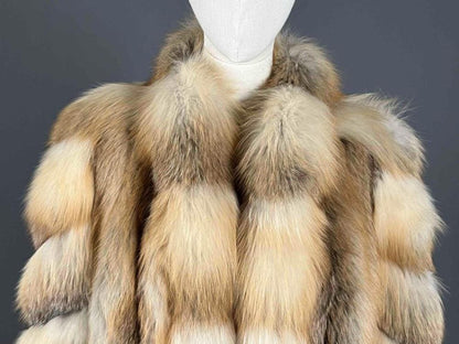 Full Length Fox Fur Coat