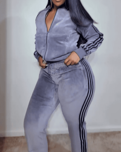 Velvet tracksuit