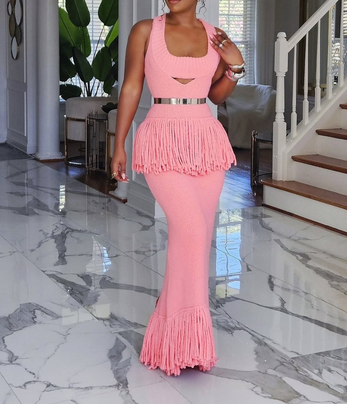 Knit Maxi Dress