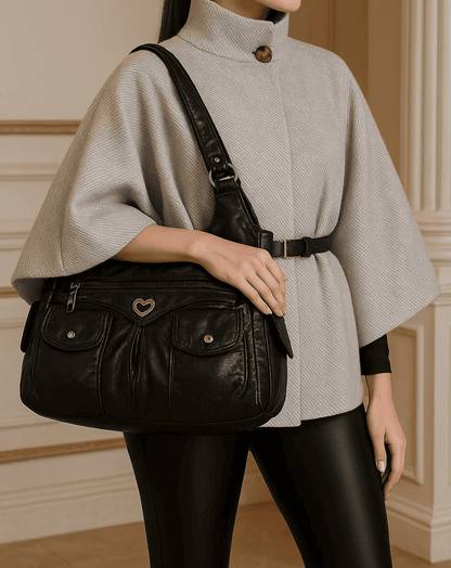 Heart Shoulder Tote Bag